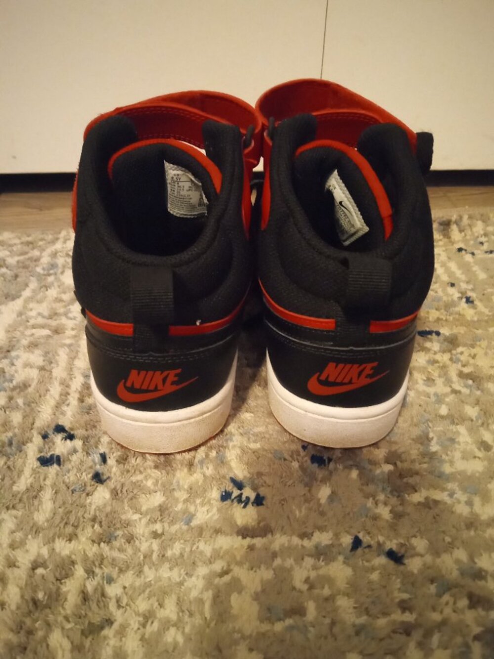 Boy's Nike Court Borough Mid Sneaker - Picture 4 of 5